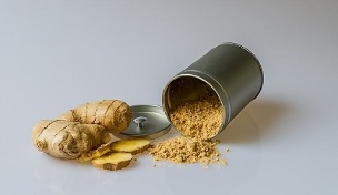 Ginger ointment for the treatment of cervical bone necrosis