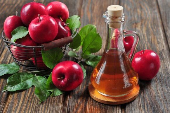Apple cider vinegar is great for relieving joint pain in inflamed knee joints. 