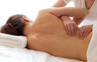 back pain after the birth, massage